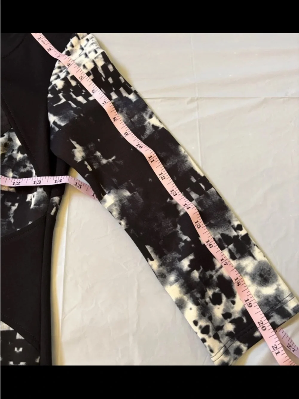 Yoana Baraschi Black White Abstract Sheath Dress Size 4 Career Cocktail